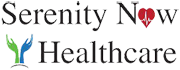 Serenity Now Healthcare Sticky Logo Retina